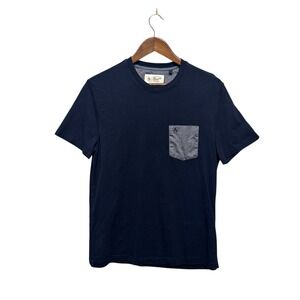 An Original Penguin by Munsingwear T-Shirt Mens Size Large‎ Blue Pocket Cotton